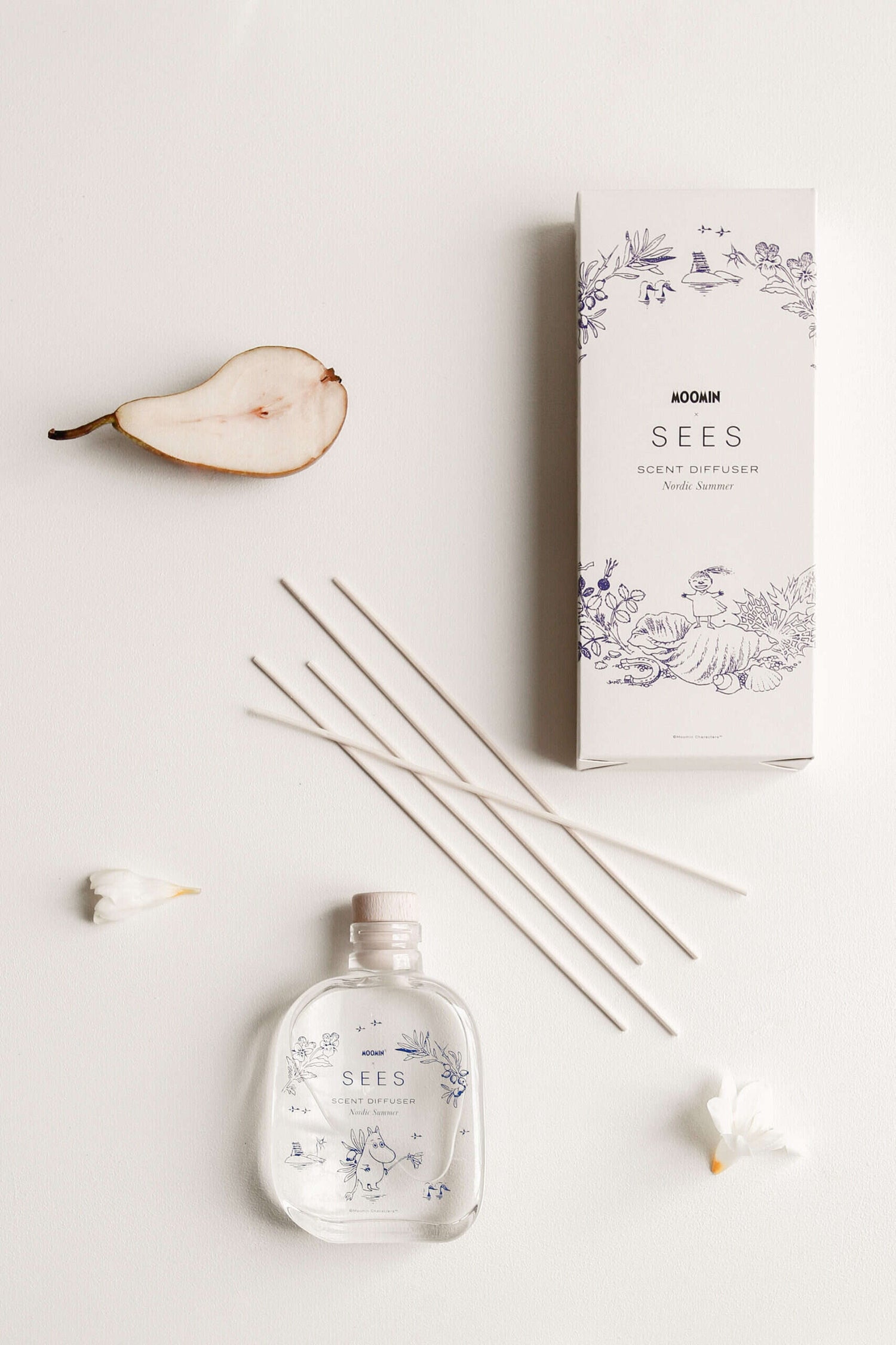 päärynäinen sees muumi moomin scent huonetuoksu diffuuseri