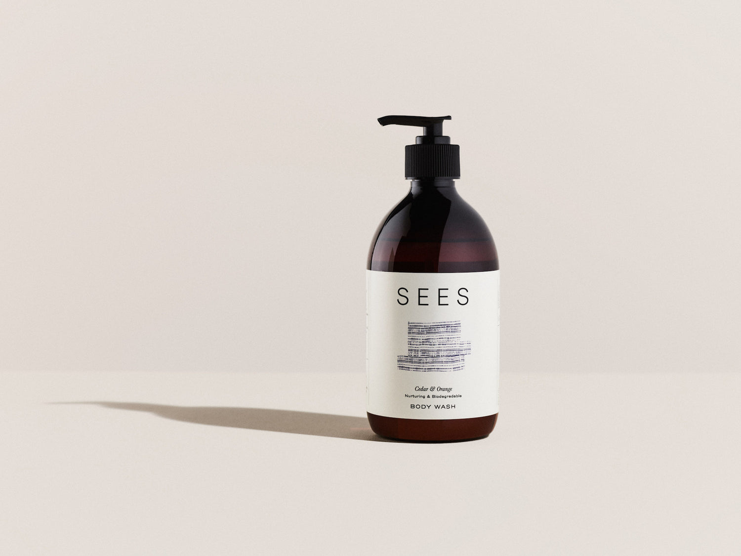 Body wash sees cedar orange biodegradable