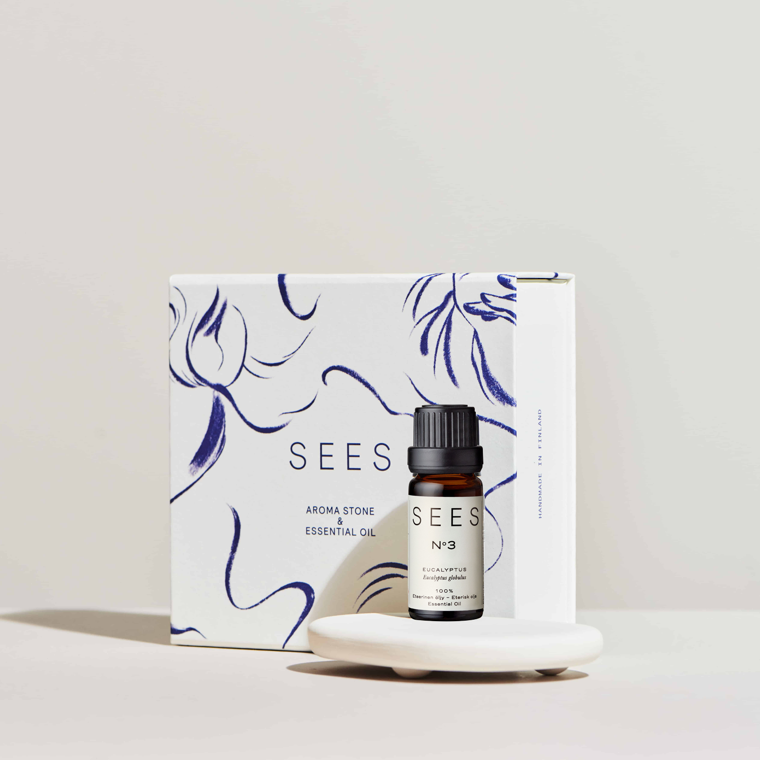 Aroma Stone & Eucalyptus Essential Oil Set