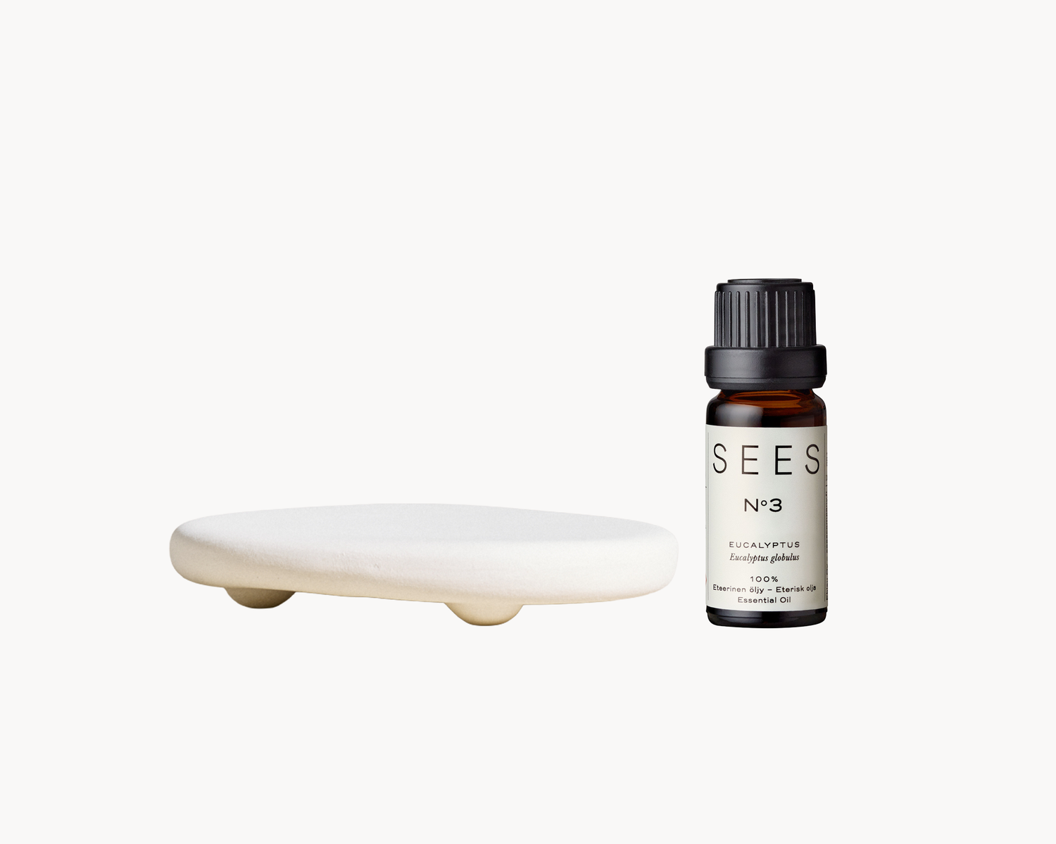 Aroma Stone & Eucalyptus Essential Oil Set