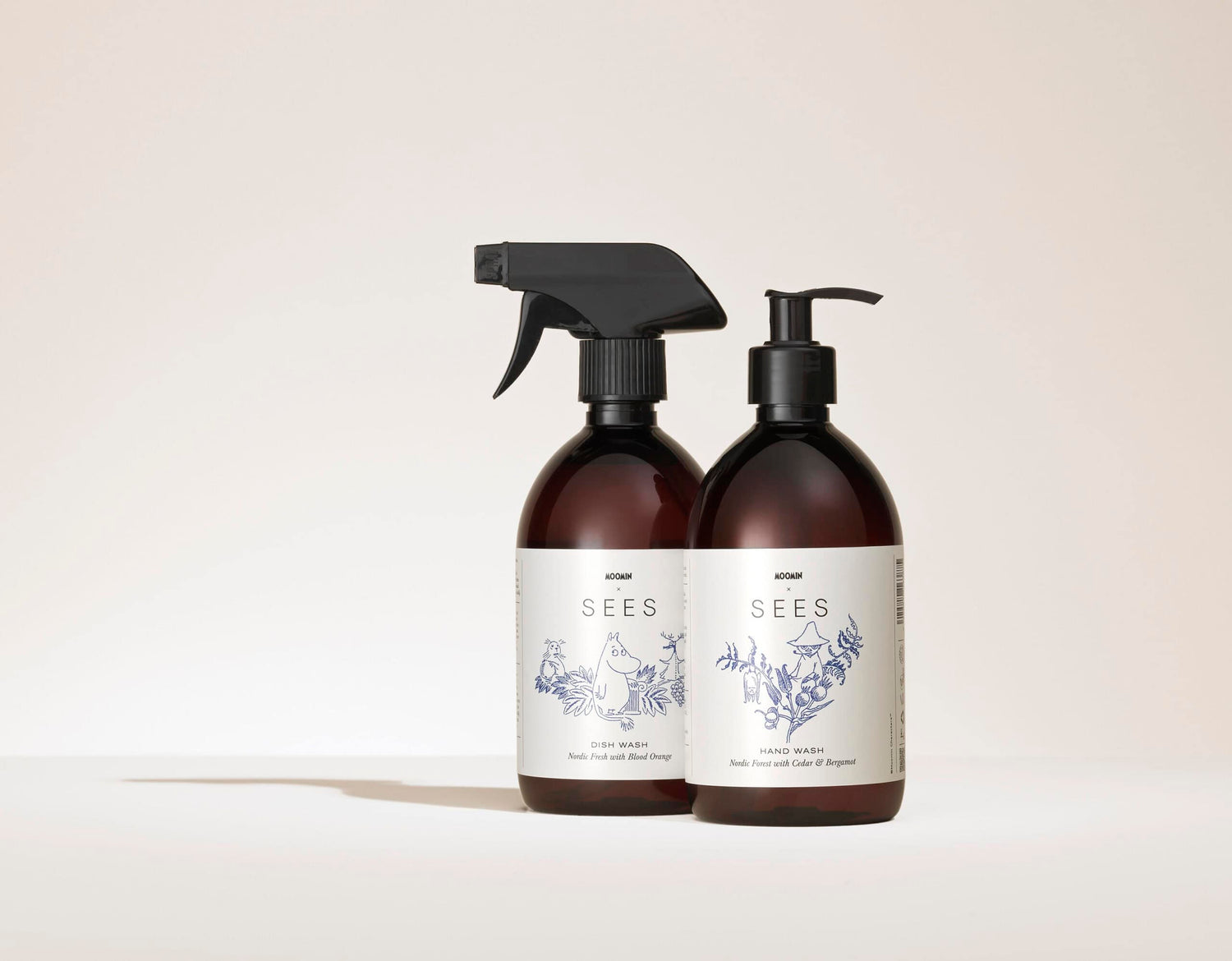 muumi sees tiskiaine spray ja käsisaippua dish wash spray hand wash moomin x sees