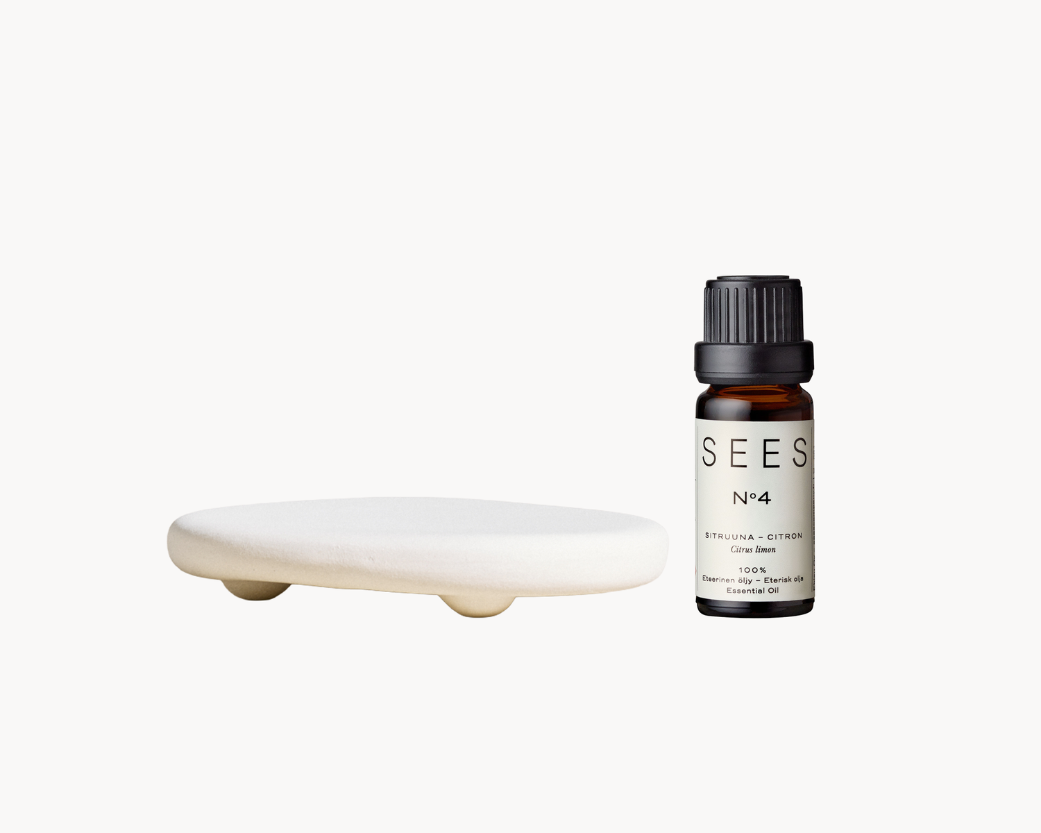 Aroma Stone & Lemon Essential Oil Set